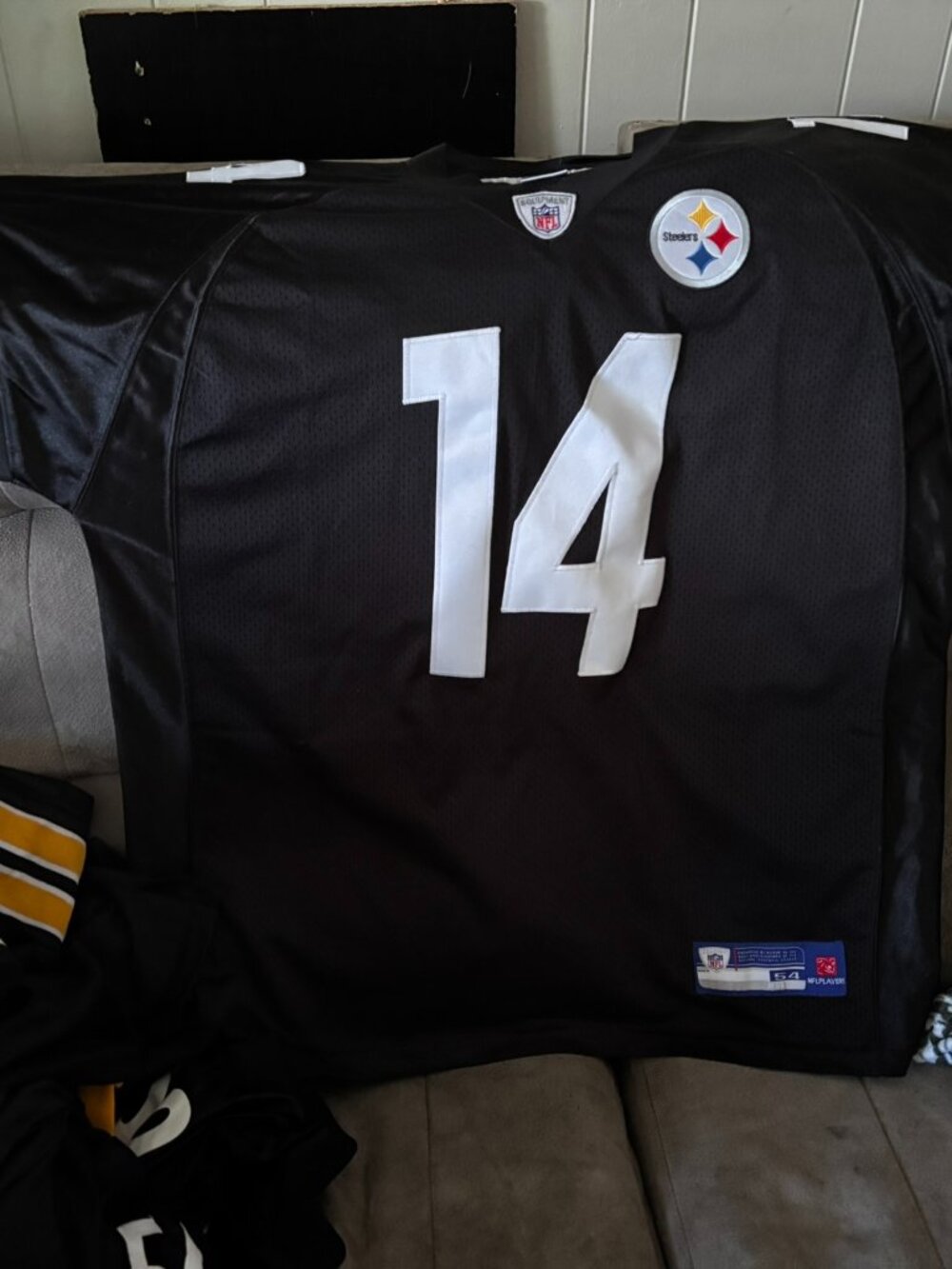Pittsburgh Steelers Football Jersey shirt #14 Limas Sweed Authentic Reebok